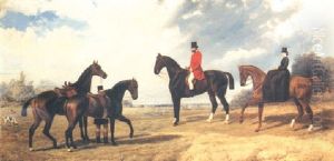 Edward And Dora Studd At Tedworth