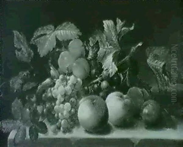 Still Life Of Autumn Fruits - view 1