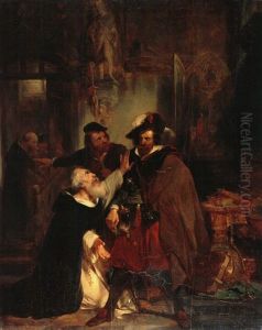 Der Weg Zum Kirchenschatz by Albert De Keyser