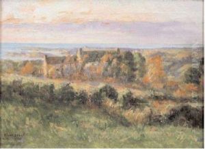 Paysage Des Environs De Trebeurden by Albert Baure
