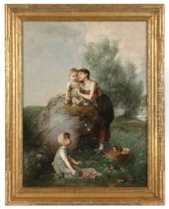 The First Picnic by Emil Keyser