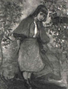 Madchen Am Strauch Madchen Am Strauch