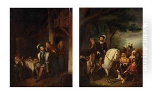 Episodes Tiree De La Vie De Charlequint Et Boerke Naas (pair)