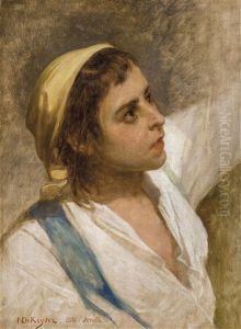 Jeune Garcon Espagnol (study For Le Cortege Du Vendredi Saint A Seville)