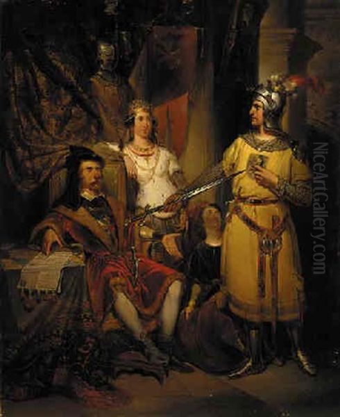 Figures In An Interior - view 1