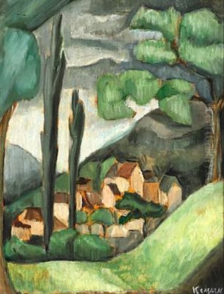 French Landscape. From Provence - view 1