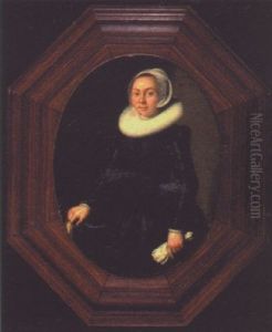 Portrait Of A Lady by Thomas De Keyser