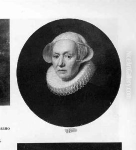 Portrait Of An Old Lady by Thomas De Keyser