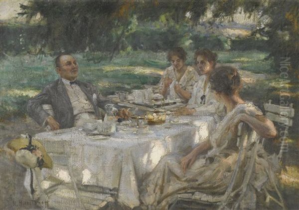 Tea In The Garden - view 1