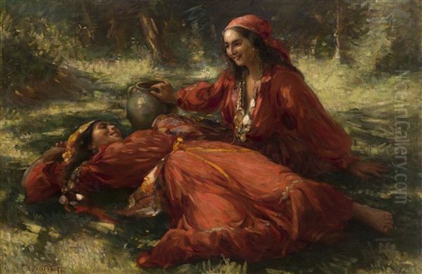 Two Gypsy Women - view 1