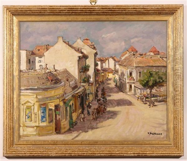 Village Street Scene - view 1