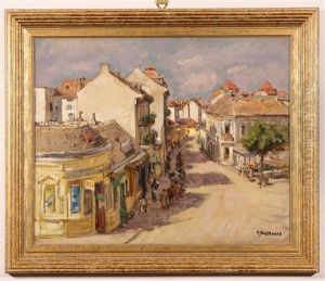 Village Street Scene