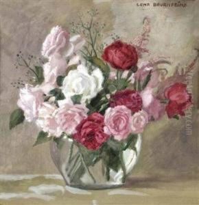 Rosen In Vase by Lena Baurnfeind