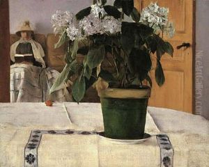 Un Hortensia by Fernand Khnopff