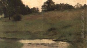 A Fosset (crepuscule) by Fernand Khnopff
