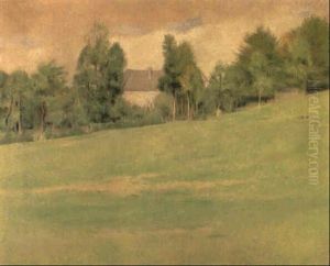 La Venue De L'aube A Fosset by Fernand Khnopff