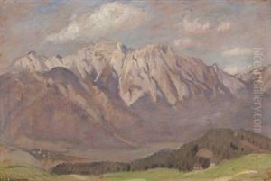 Alpenlandschaft by Lena Baurnfeind