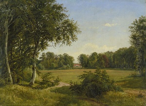 Ansicht Des Herrenhauses Brokso Auf Seeland - view 1