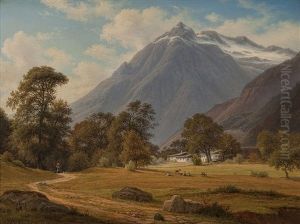 Parti Fra Tyrol by Frederik Christian Jacobsen Kiaerskou