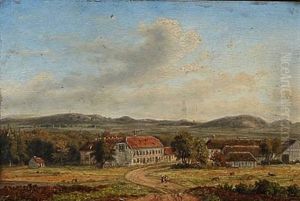 Summer Landscape With A View Of Gunnerupgaard