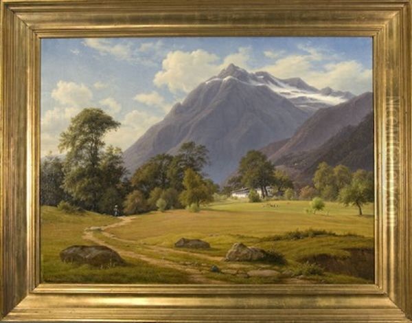 A Mountain Landscape - view 1
