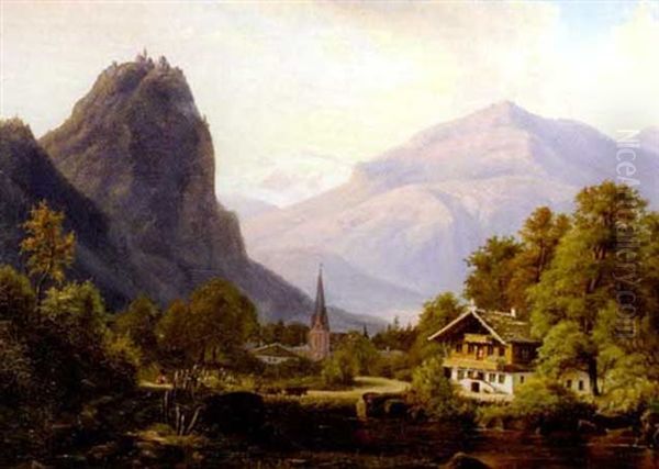 Dorf In Den Alpen - view 1