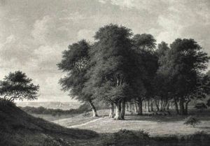 Parti Fra Jaegersborg Dyrehave by Frederik Christian Jacobsen Kiaerskou