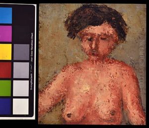Nude (study) by Wolf Kibel