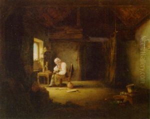The Pensive Cobbler by William Kidd