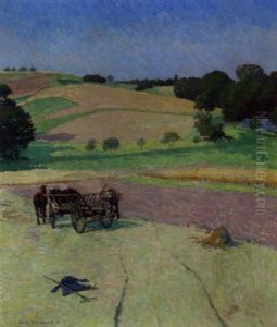Sommerliche Landschaft by Franz Kiederich
