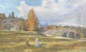 To Piker I En Eng by Kitty (Christine) Lange Kielland