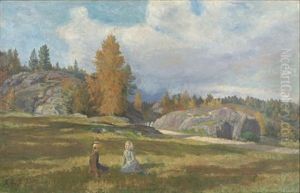 Piker I En Eng by Kitty (Christine) Lange Kielland