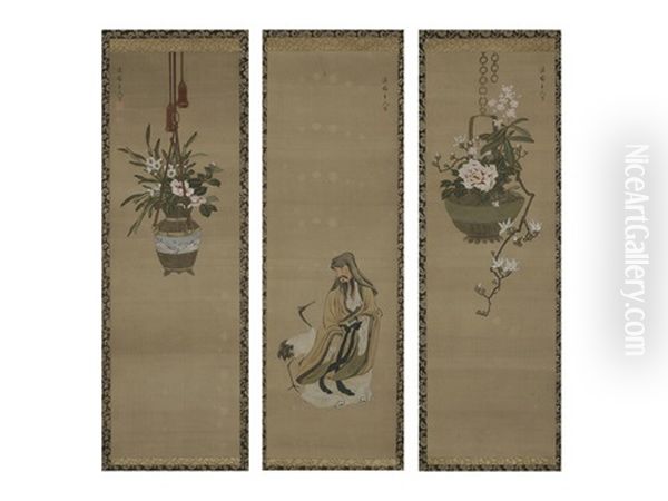 Kazukiyo Hayashi/hanging Fower Basquet (set Of 3) - view 1