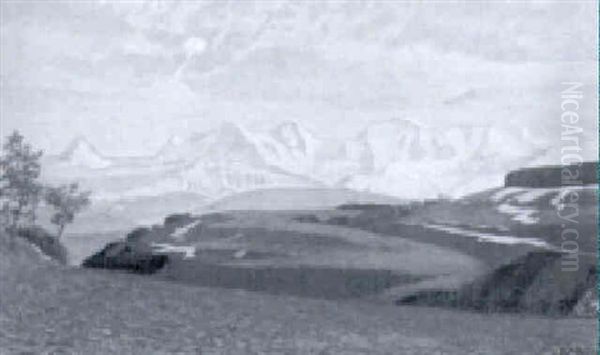 Eiger, Moench Und Jungfrau Im Herbst - view 1