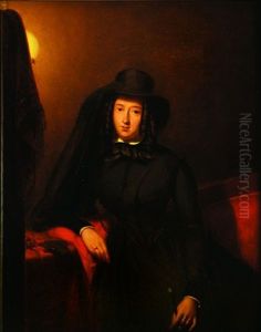 Portrait Of A Lady by Petrus Kiers
