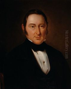 Portrait Of Jonkheer A.j. Van De Poll (+ Portrait Of A.m. Mogge Muilman-vrouwe Van Haemstede Koudekerke En Welland; 2 Works) Portrait Of Jonkheer A.j. Van De Poll (+ Portrait Of A.m. Mogge Muilman-vrouwe Van Haemstede Koudekerke En Welland; 2 Works)