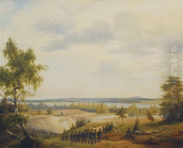 The Prussians And The French - view 1