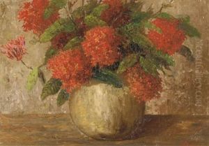 Soka In A Vase by Frederik Anton Kievits