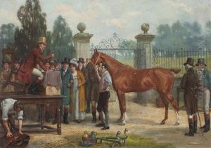 The Pick Of The Sale by George Goodwin Kilburne