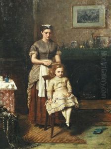 Golden Locks by George Goodwin Kilburne
