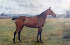 Portrait Of A Hunter by George Goodwin Kilburne