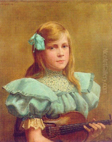 The Young Violinist - view 1
