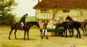 Too Late! by George Goodwin Kilburne
