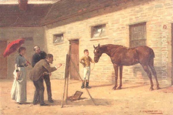 Painting The Favourite - view 1