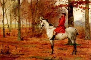 A View Halloo by George Goodwin Kilburne