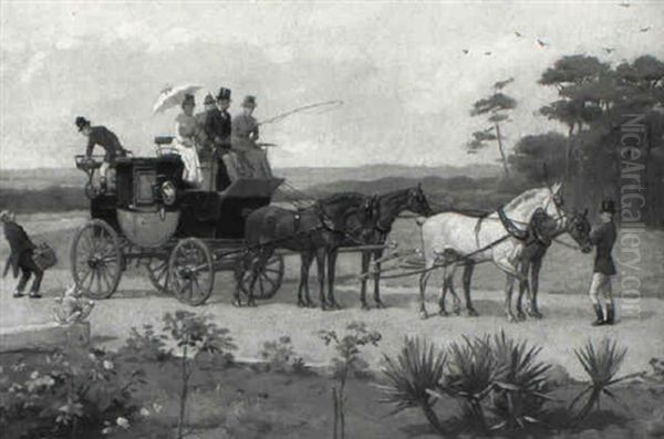 Pursued By Highwaymen - view 1