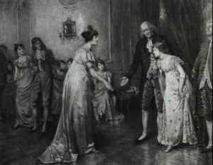 Her First Ball by George Goodwin Kilburne