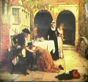 Forgiven by George Goodwin Kilburne