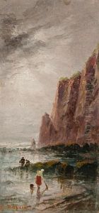 Coastal Scene (+ Another; Pair) by Sarah Louise Kilpack