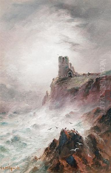 Tower Of The Old Town Hall On The South Cliff, Tenby - view 1